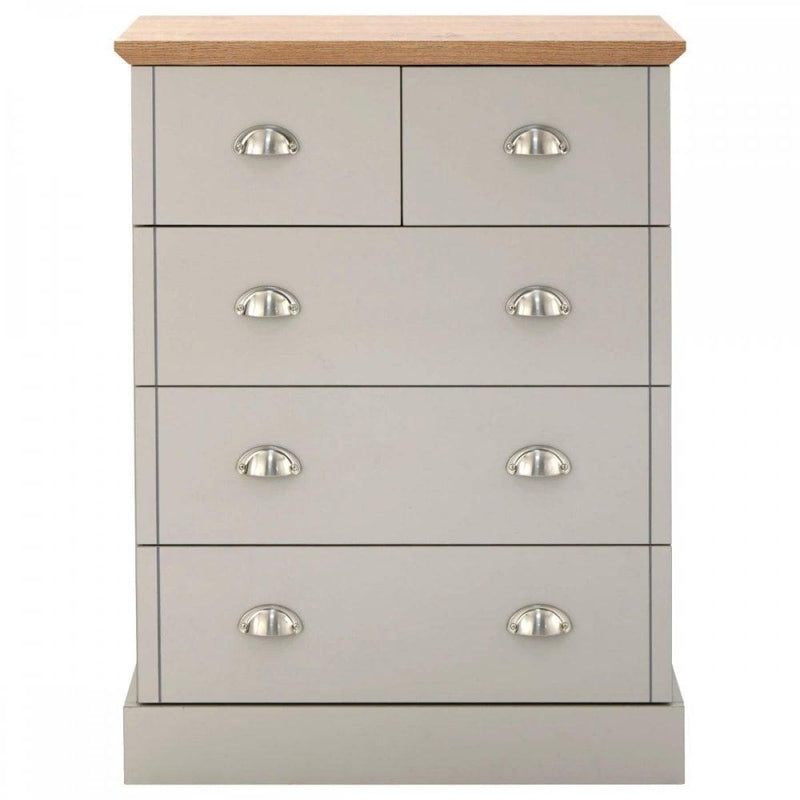 Kendal 2+3 Drawer Chest Grey