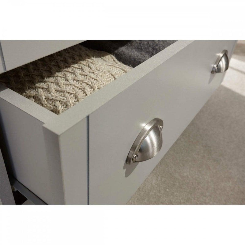 Kendal 3 Drawer Chest Grey