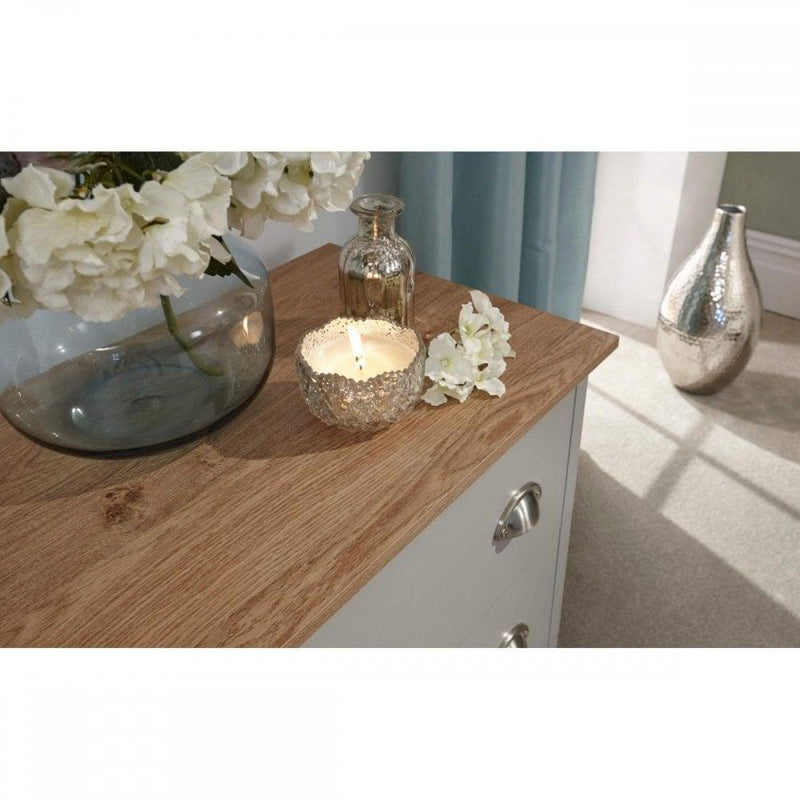 Kendal 3 Drawer Chest Grey