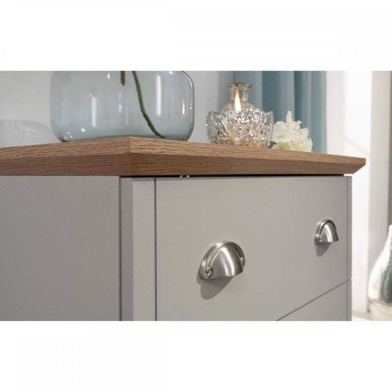 Kendal 3 Drawer Chest Grey