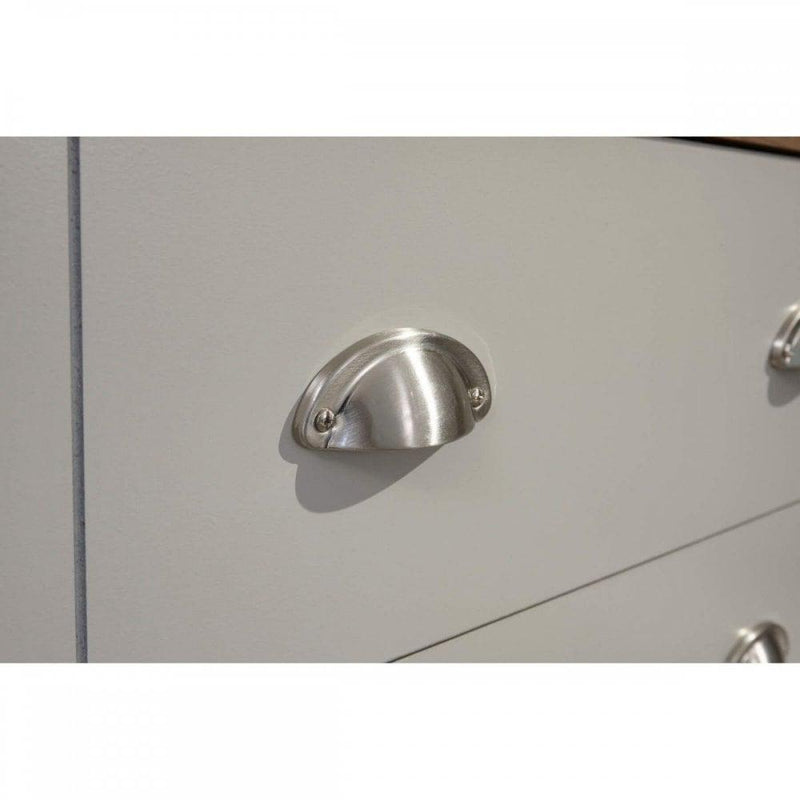 Kendal 3 Drawer Chest Grey