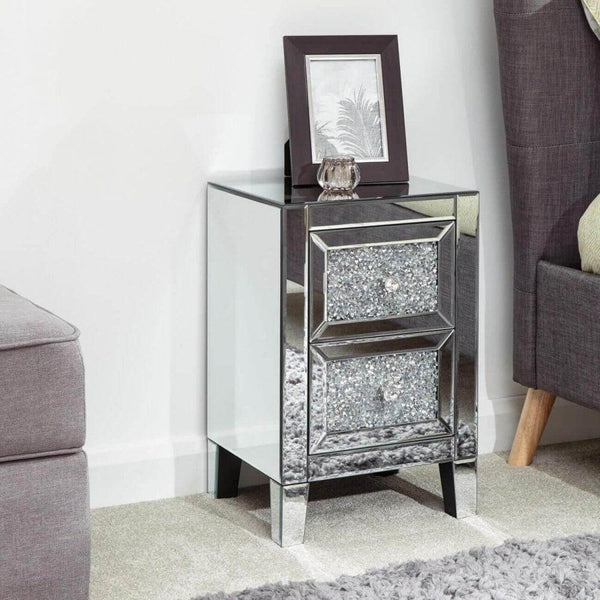 Lucia 2 Drawer Jewelled Chest