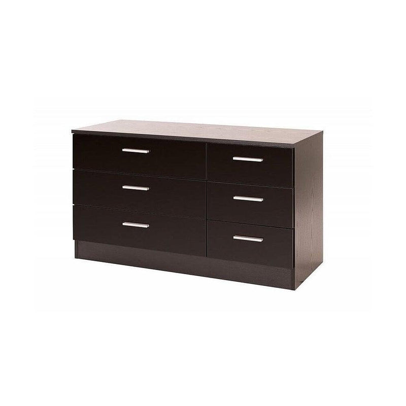 Ottawa Black 6 Drw Chest