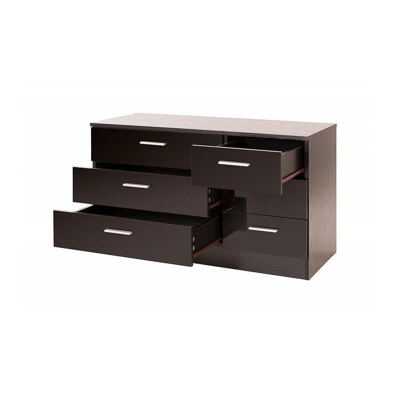 Ottawa Black 6 Drw Chest