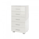 Rimini Narrow 5 Drawer Chest