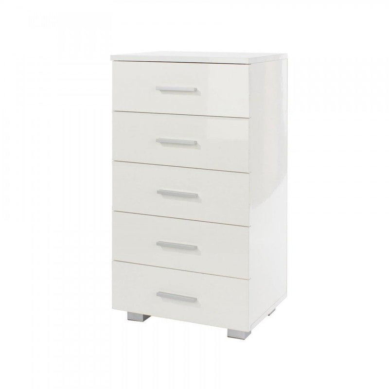 Rimini Narrow 5 Drawer Chest