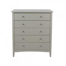 Salerno Grey 5 Drawer Chest