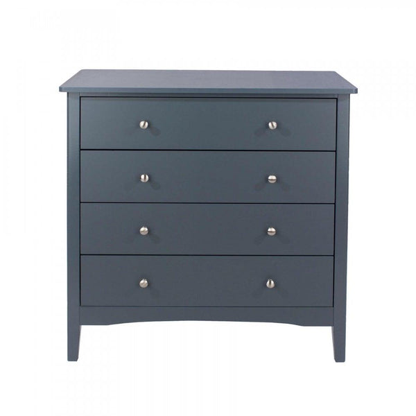 Salerno Midnight Salerno Blue 4 Drawer Chest