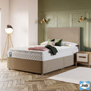 Sealy 4 Drawer Divan Base in Fawn in 4 Sizes