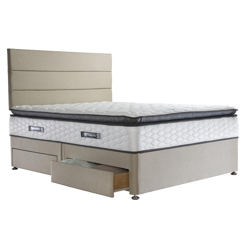 Sealy Kingston Fawn Fabric Headboard in 4 Sizes