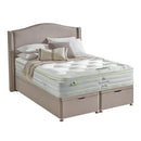 Silentnight 2200 Eco Comfort Breathe Mattress and Sandstone Full Ottoman Divan in 3 Sizes