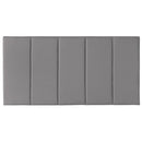 Silentnight Brescia Grey Fabric Headboard in 4 Sizes