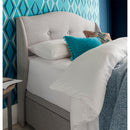 Silentnight Camden Sandstone Fabric Full Height Headboard in 3 Sizes