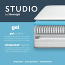 Silentnight Studio Gel Hybrid Mattress, in 3 Sizes