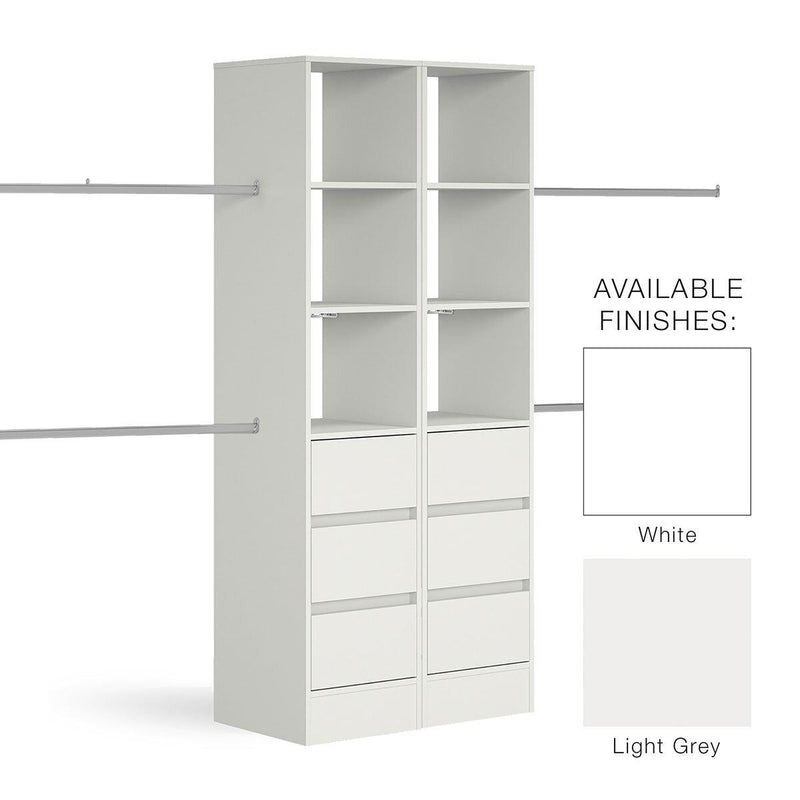 Spacepro Sliding 4 Door Wardrobe with Installation (Up to 4m Opening Space)