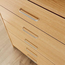 Stratford 5 Drawer Oak Chest