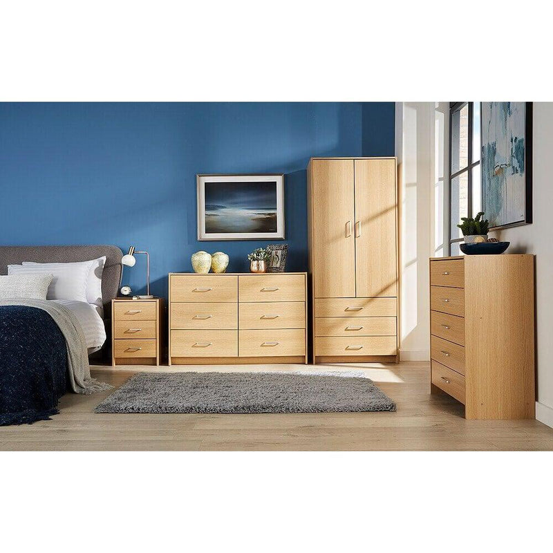 Stratford 5 Drawer Oak Chest