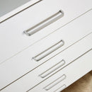 Stratford 5 Drawer White Chest
