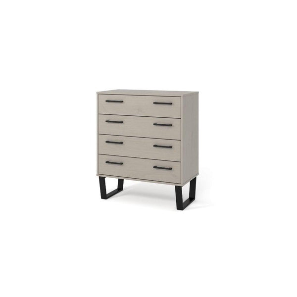 Vigo Grey Chest of 4 Drawers