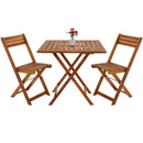 Wooden Large Foldable Outdoor/Indoor Garden patio 2 Seater Set
