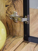 Luscanny Rizora Polished Wooden Entertainment Unit with 7 Cabinets