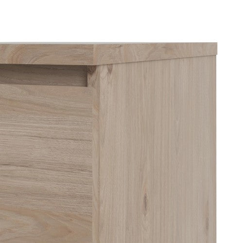 Luscanny Tall Narrow Chest of 5 Drawers Cabinet Cupboard in Oak Storage Unit