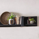 Luscanny Modern Continental Entertainment Living Room Set Furniture with 6 Cabinets