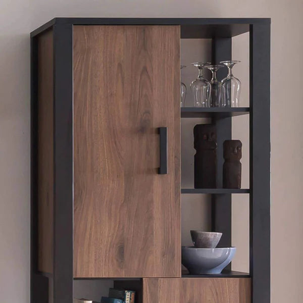 Luscanny Volotti Large Living Room Entertainment Set with Large Display Cabinets