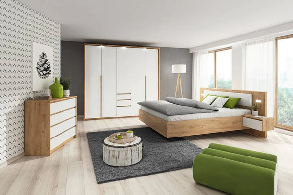 Luscanny Xelongzy White Modern Chest of Drawers