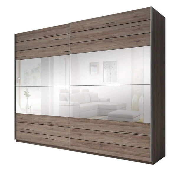 Luscanny Extra Large Sliding Mirror Door Wardrope in 3 sizes