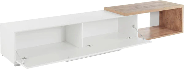 Luscanny Modern Design Living Room TV Stand Display Unit Set