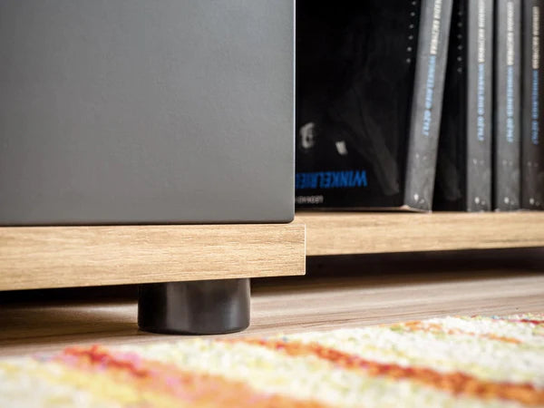 Luscanny Muzvi Large Polished Anthracite Finish Entertainment Unit 240cm with LED