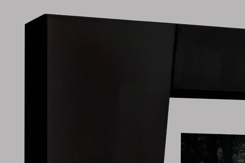Vescanny Modern High Gloss TV Entertainment Unit with Illuminating LED Lights and Display Cabinets
