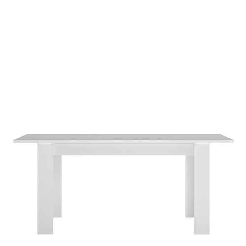 Marvezzi Extending dining table 140-180cm in White For Living Room & Kitchen