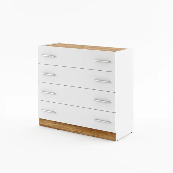 Luscanny Dentrozio Chest of 4 Drawers Oak Bedroom Furniture